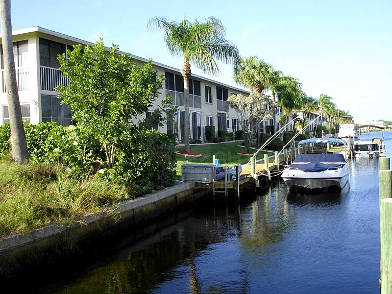 View Down the Canal From Beach Parkway